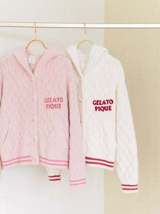 Strawberry Button Up Hoodie Jacket