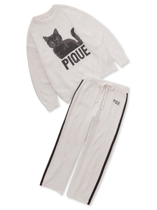 CAT&DOG Pullover & Pants Loungewear SET