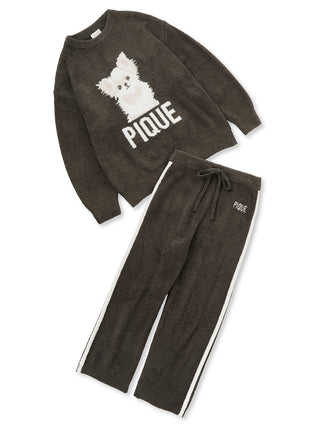 CAT&DOG Pullover & Pants Loungewear SET