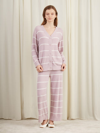 Warming Smooth Border Long Lounge Pants - Gelato Pique