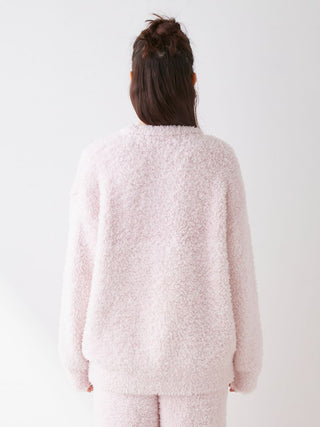 Oversized Fluffy Yarn Pullover Tops in pink, Women's Loungewear Tops, T-shirt , Tank Top at Gelato Pique USA