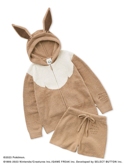 [Pokémon Sleep] Baby Moco Eevee Parka & Shorts Set gelato pique