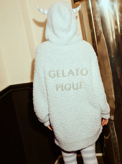 PIQUE MONSTER Oversized Hoodie gelato pique