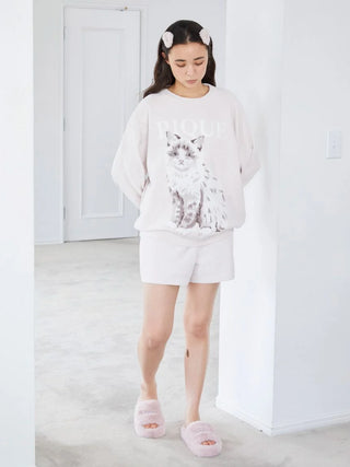 CAT Jacquard Long Sleeve Sweatshirt