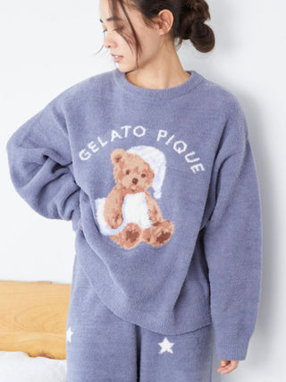 GOOD NIGHT BEAR Pullover Sweater