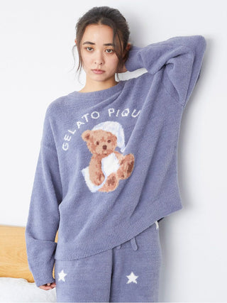 GOOD NIGHT BEAR Pullover Sweater