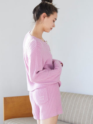 Smoothie Aran Knit Cardigan