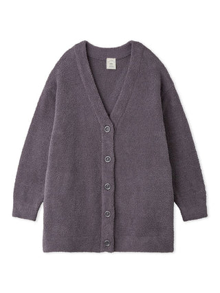 Baby Moco Maternity Button-Up Oversized Cardigan in CHARCOAL GRAY, Comfy and Luxury Women's Loungewear Cardigan at Gelato Pique USA.