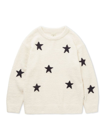 Powder Star Jacquard Pullover gelato pique