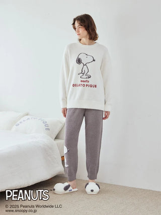 [PEANUTS] Baby Moco Jacquard Pullover & Pants Set