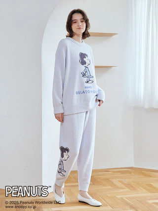 [PEANUTS] Baby Moco Jacquard Pullover & Pants Set