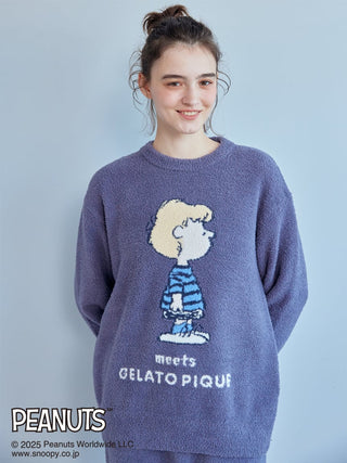 [PEANUTS] Baby Moco Jacquard Pullover & Pants Set