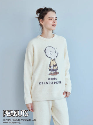 [PEANUTS] Baby Moco Jacquard Pullover & Pants Set