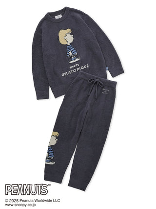 [PEANUTS] Baby Moco Jacquard Pullover & Pants Set