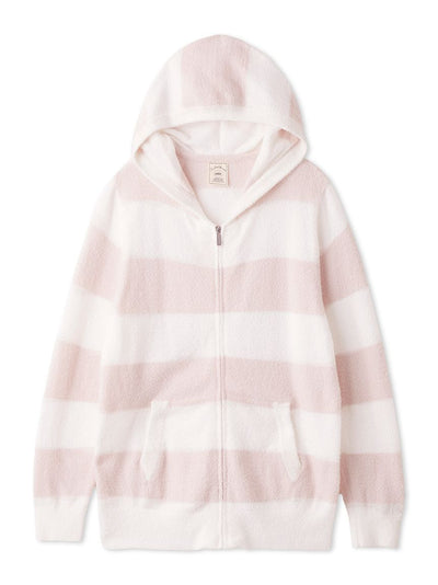 Smoothie 2-Border Zip-up Hoodie gelato pique