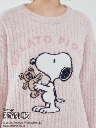 [PEANUTS] SNOOPY×BEAR Jacquard Pullover