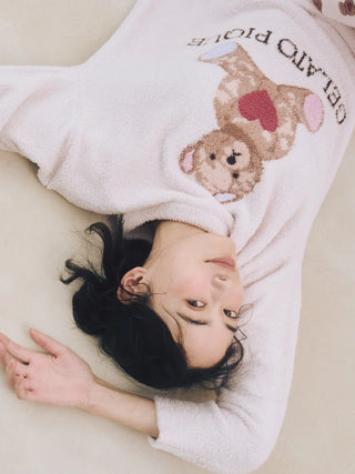 [Valentine] Babymoco  Heart Bear Pullover Sweater