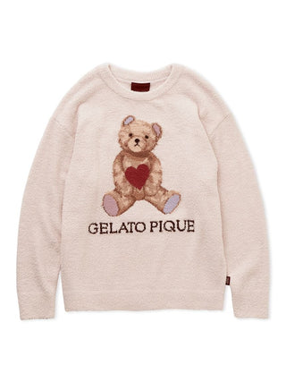 [Valentine] Babymoco  Heart Bear Pullover Sweater