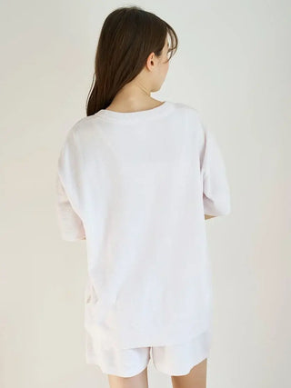 Women's Seal Jacquard Lounge Pullover & Shorts Set