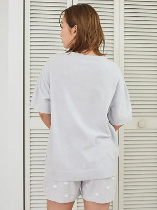 Women's Seal Jacquard Lounge Pullover & Shorts Set