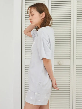 Women's Seal Jacquard Lounge Pullover & Shorts Set