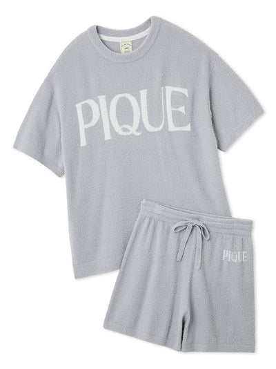 Smoothie Logo Jacquard Pullover & Shorts Set gelato pique