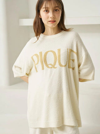 Smoothie Logo Jacquard Pullover & Shorts Set