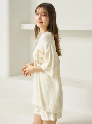 Smoothie Logo Jacquard Pullover & Shorts Set