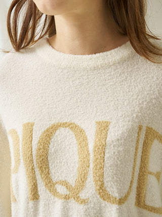 Smoothie Logo Jacquard Pullover & Shorts Set