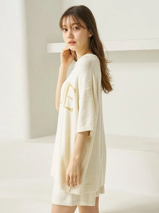 Smoothie Logo Jacquard Pullover & Shorts Set