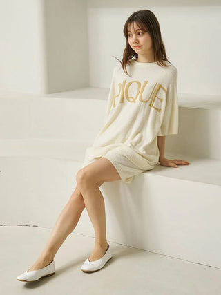 Smoothie Logo Jacquard Pullover & Shorts Set