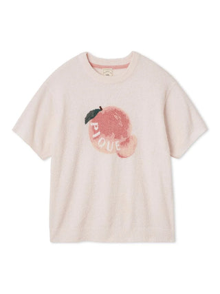 Fruit Jacquard Pullover Tops