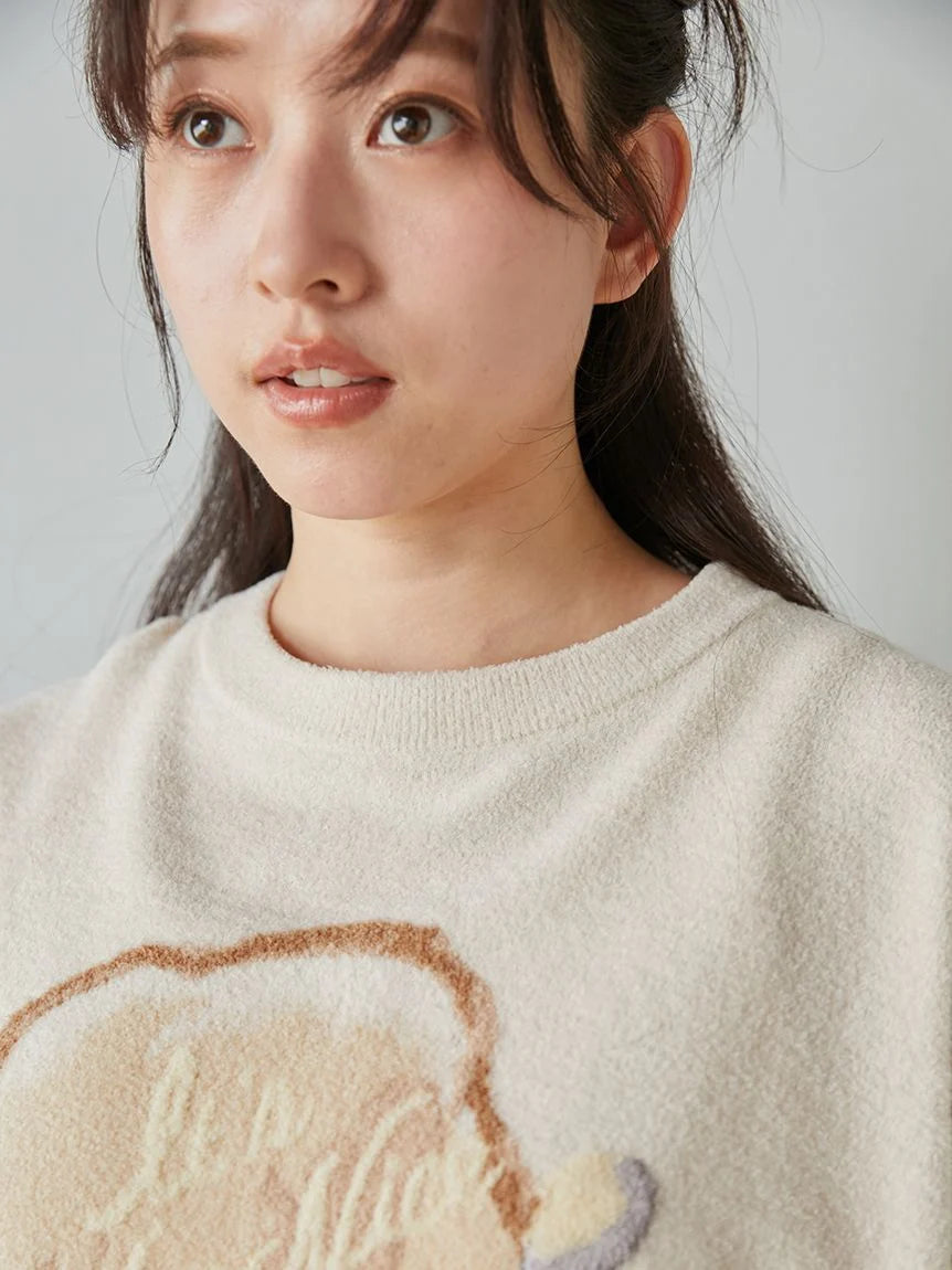Morning Jacquard Pullover Tops Morning Jacquard Pullover Tops