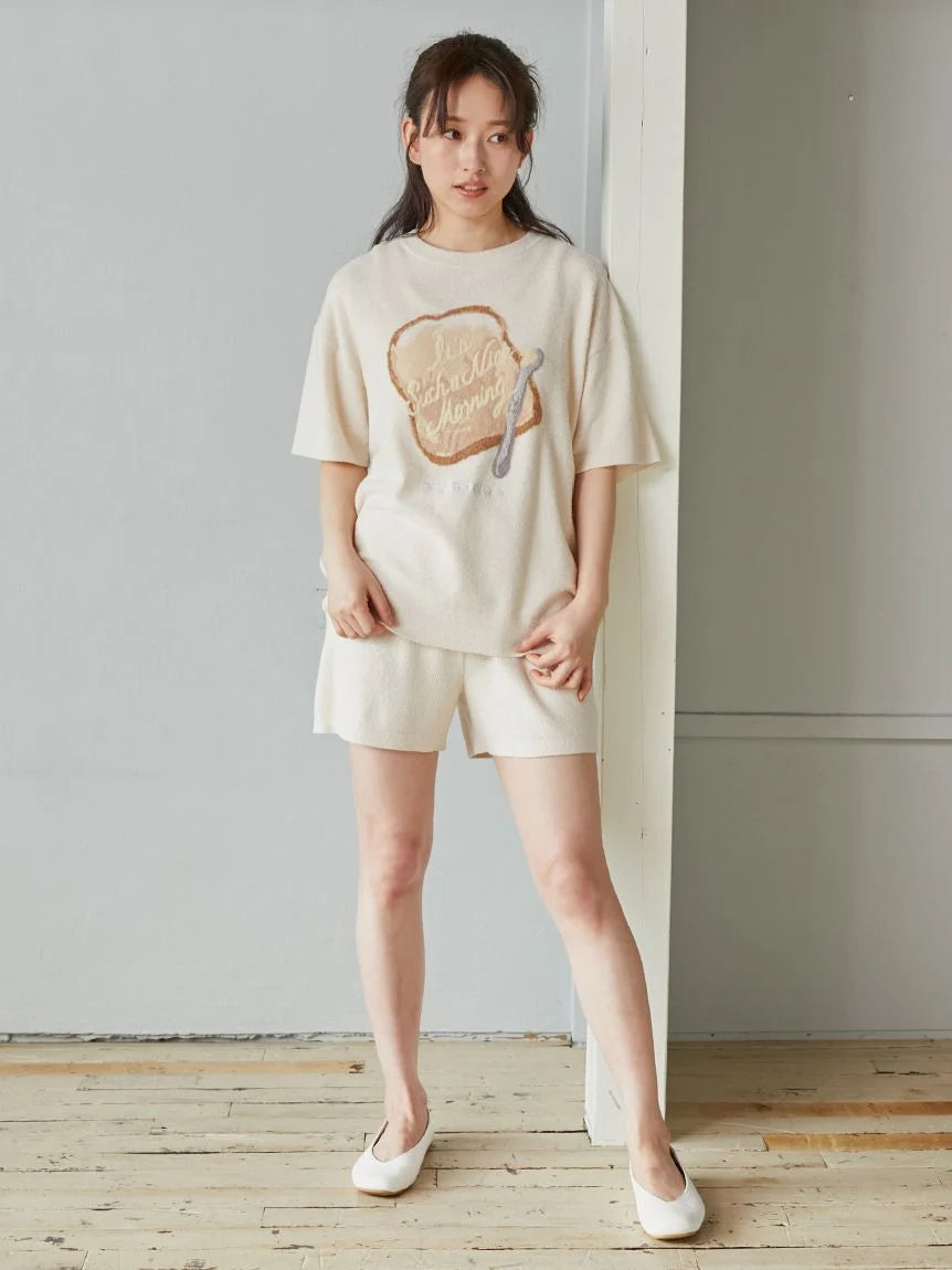 Morning Jacquard Pullover Tops Morning Jacquard Pullover Tops
