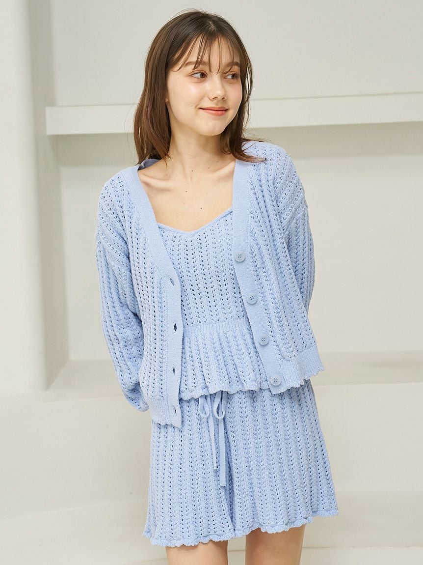 Airy Moco Crochet Tank Top