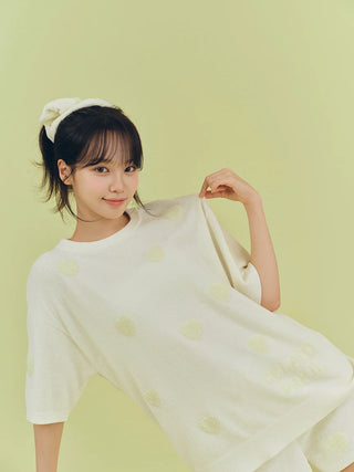 Heart Jacquard Pullover