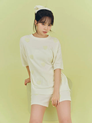 Heart Jacquard Pullover