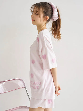 Heart Jacquard Pullover