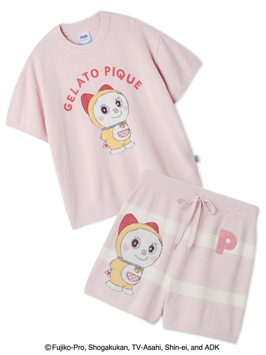 Doraemon Women’s Jacquard Pullover & Shorts Set