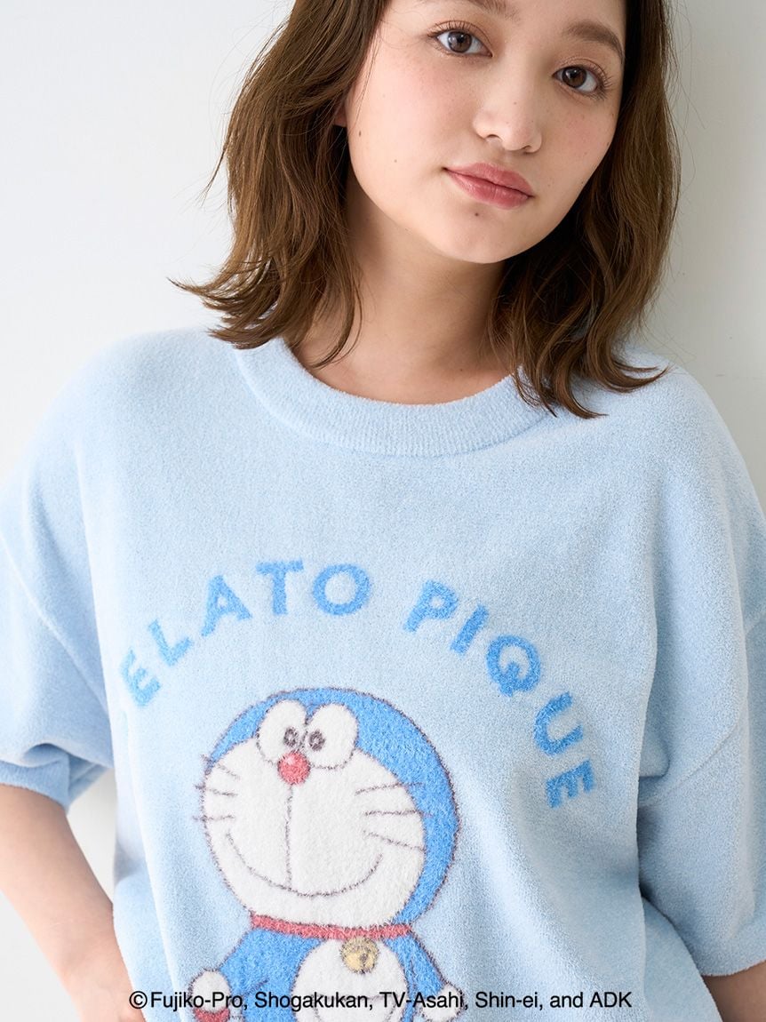Doraemon Women’s Jacquard Pullover & Shorts Set