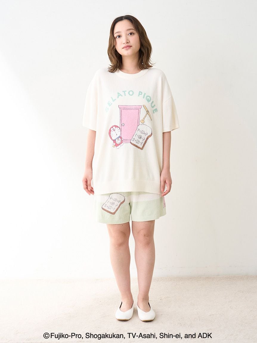 Doraemon Women’s Jacquard Pullover & Shorts Set