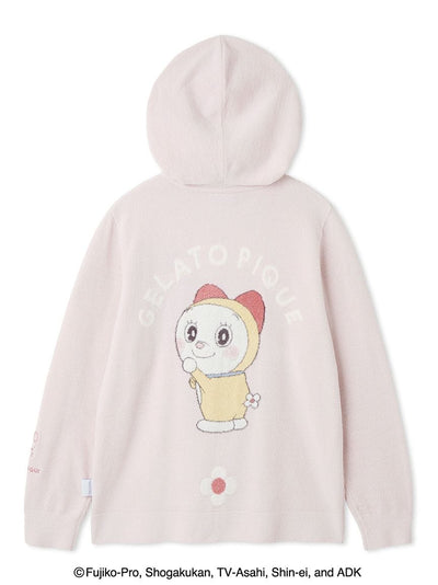 Doraemon Women’s Jacquard Hoodie gelato pique