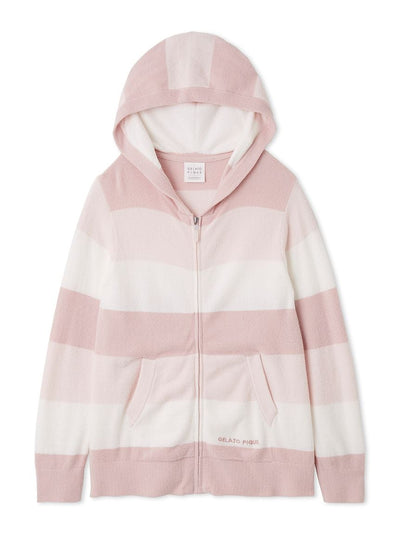 Smoothie Lite 3 Cool Border Hoodie gelato pique