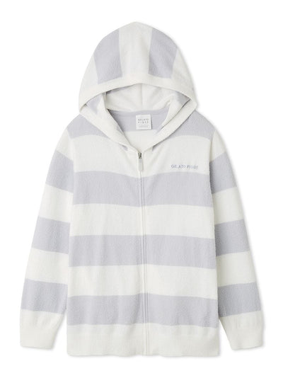 Autumn Smoothie 2 Border Hoodie gelato pique