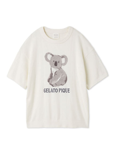 Koala Jacquard Airy Moco Pullover gelato pique