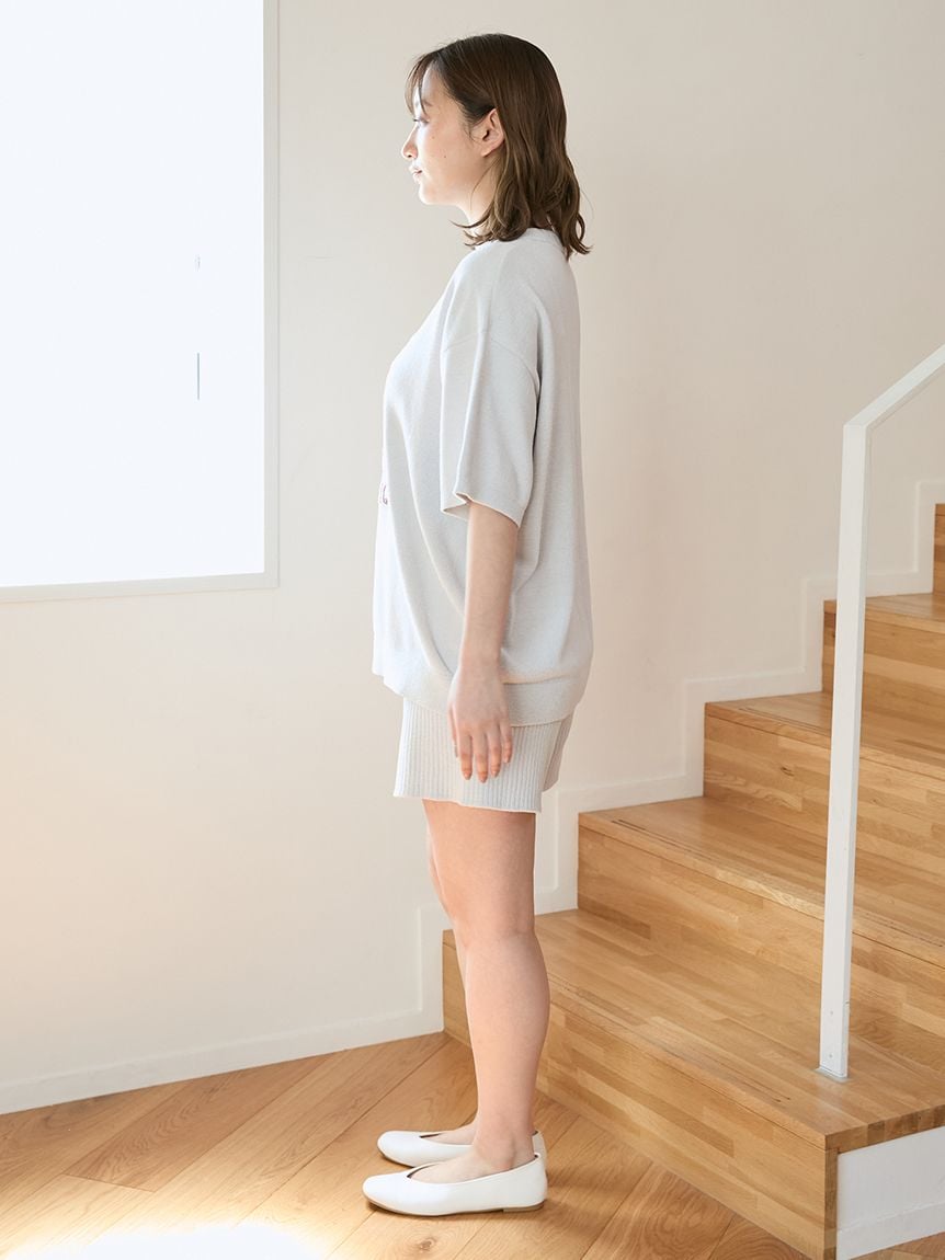 Koala Jacquard Airy Moco Pullover