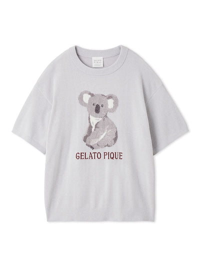 Koala Jacquard Airy Moco Pullover gelato pique