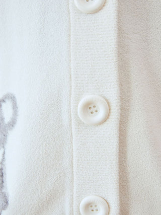 Koala Jacquard Airy Moco Cardigan