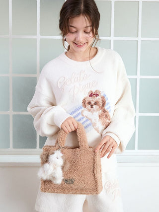 Shih Tzu Jacquard Pullover