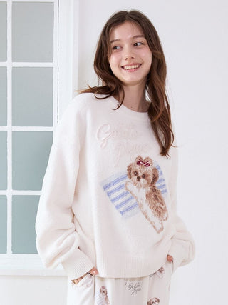 Shih Tzu Jacquard Pullover